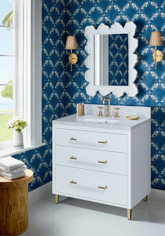 Thibaut - SANTORINI Wallpaper -  Islander Collection