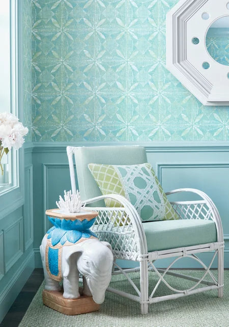 Thibaut - TORTUGA BATIK Wallpaper -  Islander Collection