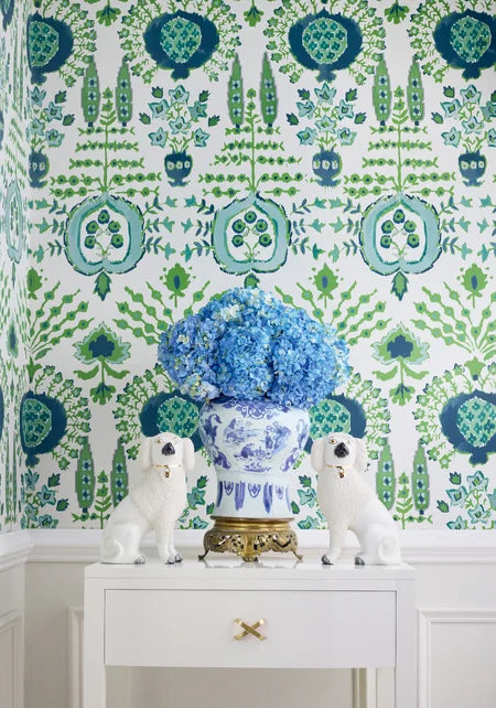 Thibaut - MENDOZA SUZANI Wallpaper - Kismet Collection