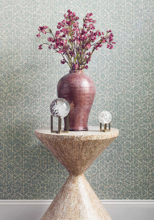 Thibaut Twilight wallpaper - Modern Resource 3 room setting