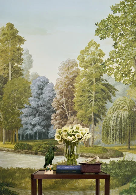 Thibaut - AUSTRIA MURAL Wallpaper - Mural Resource
