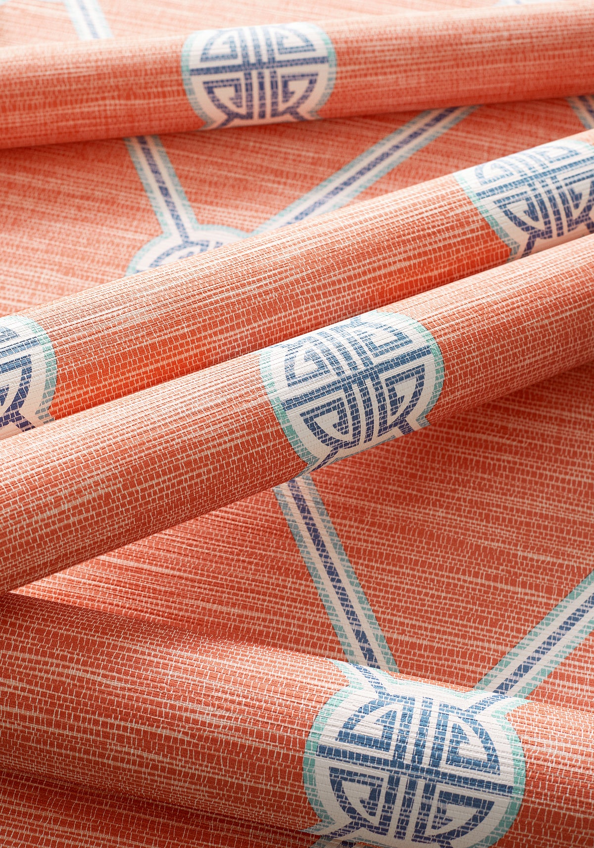 Thibaut Turnberry Trellis wallpaper - Pavilion collection room setting