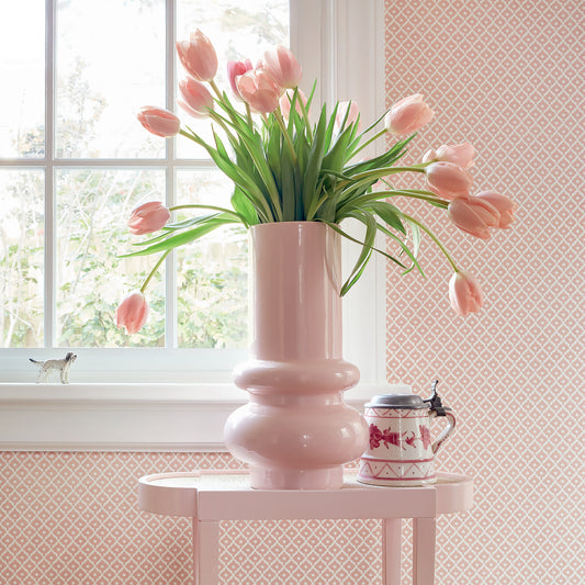 Anna French Petit Arbre wallpaper - Savoy collection room setting