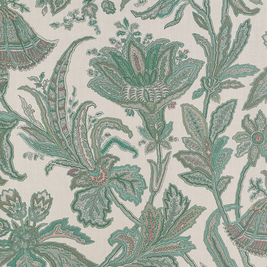 BRECKENRIDGE Wallpaper by Thibaut, Boxwood Collection in Double Rolls