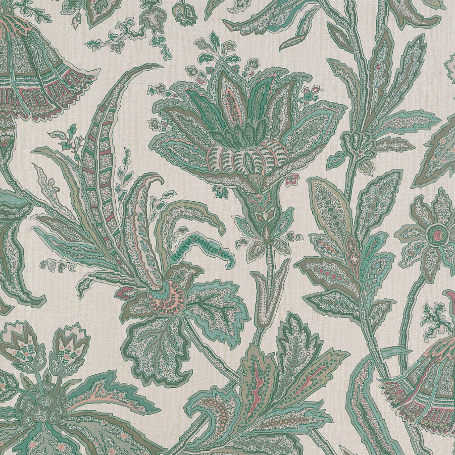 BRECKENRIDGE Wallpaper by Thibaut, Boxwood Collection in Double Rolls