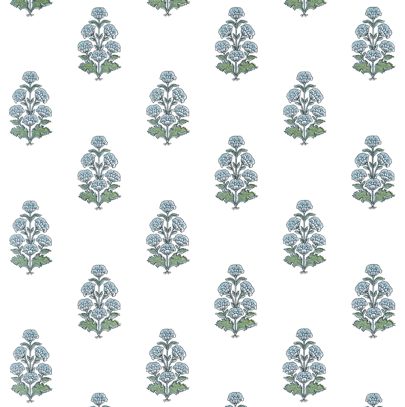 AUDREY Wallpaper by Thibaut, Boxwood Collection in Double Rolls