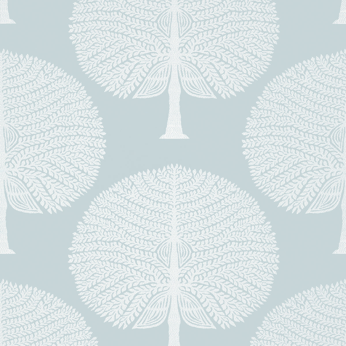 Thibaut Mulberry Tree Spa Blue wallpaper colorway (T10600)