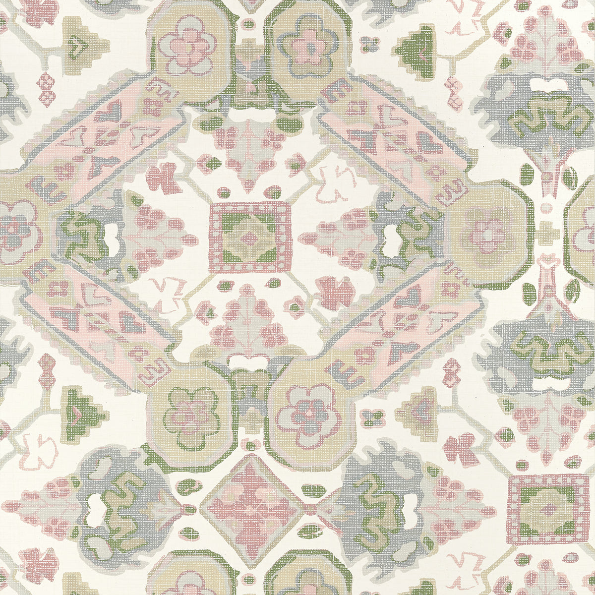 Thibaut Persian Carpet wallpaper - Heritage collection - Blush