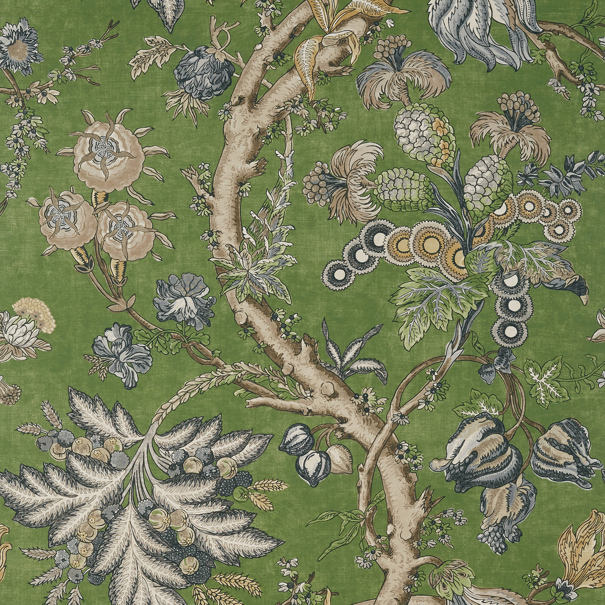 Thibaut Chatelain wallpaper - Heritage collection - Green