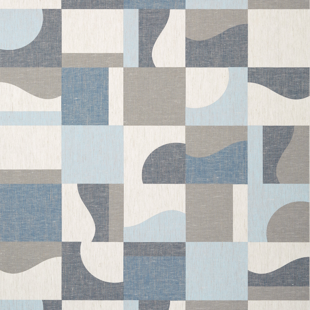 Thibaut Colored Blocks wallpaper - Modern Resource 3 - Blue