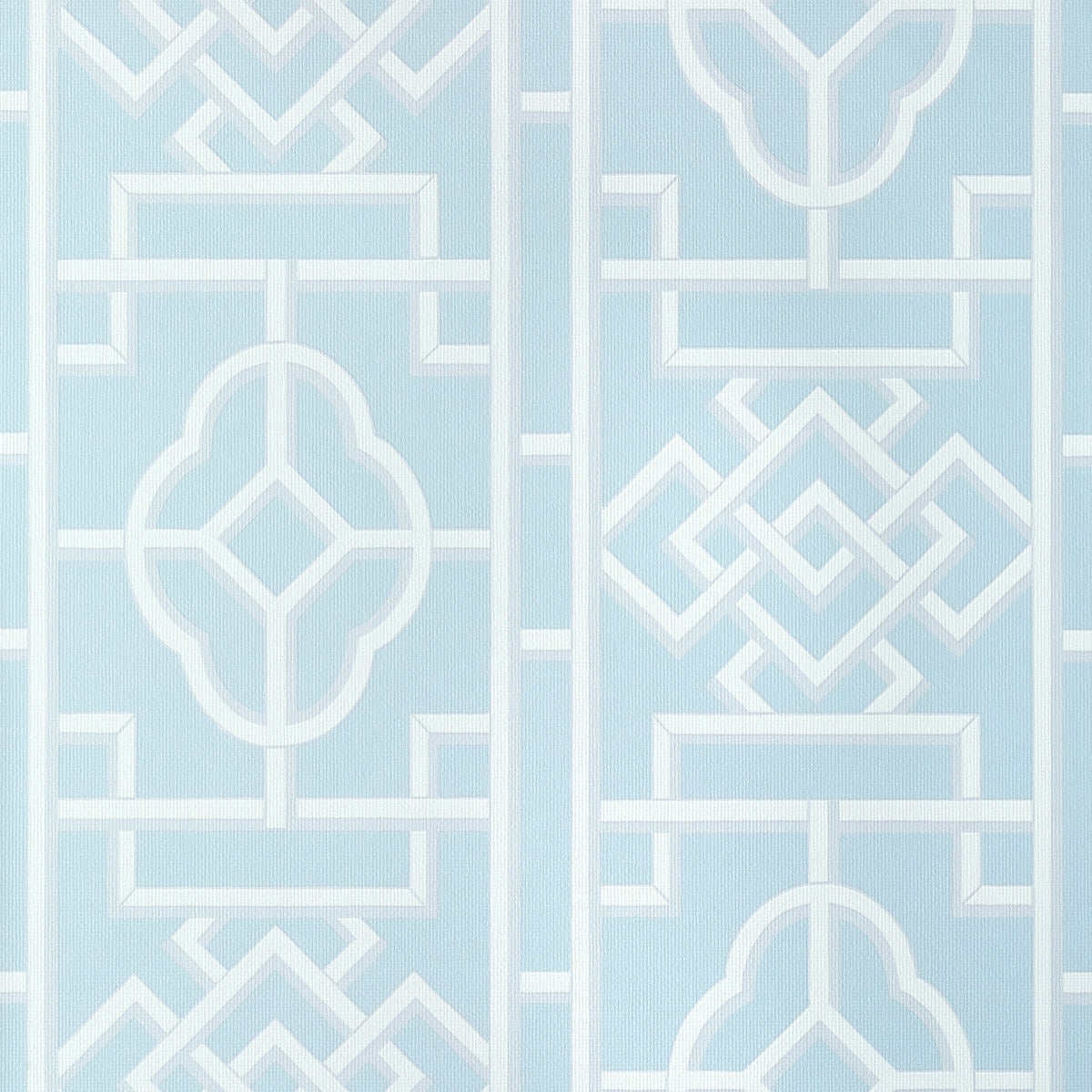 Thibaut Gateway wallpaper - Pavilion - Spa Blue