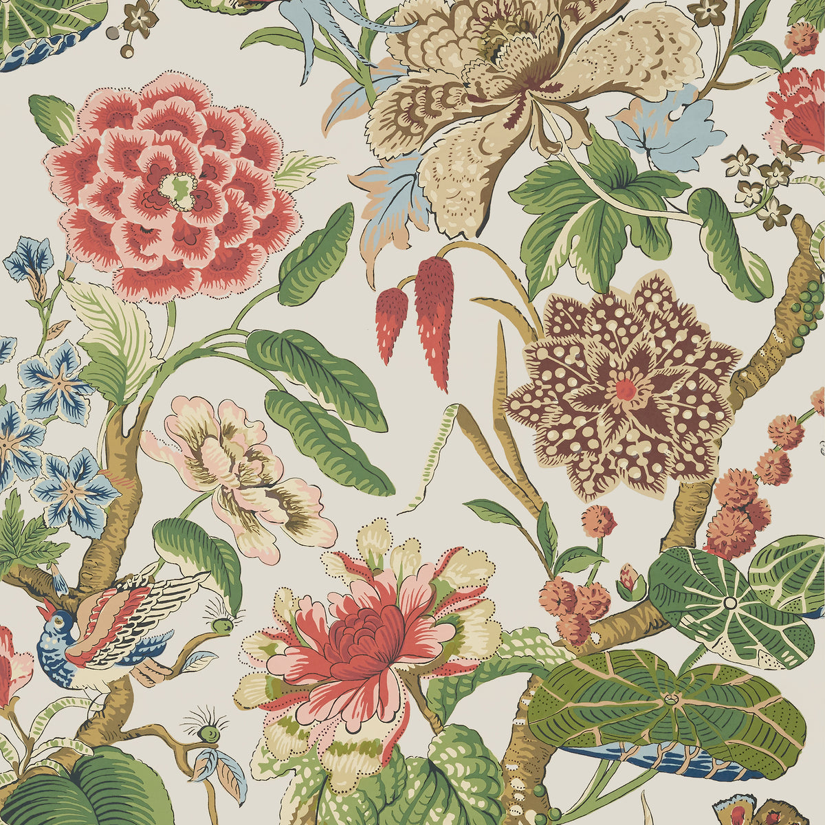 Thibaut - HILL GARDEN Wallpaper - Grand Palace Collection