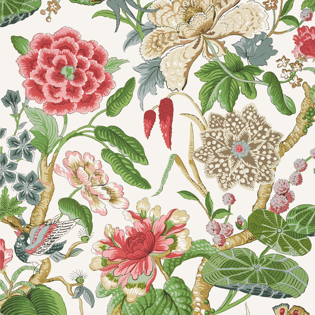 Thibaut - HILL GARDEN Wallpaper - Grand Palace Collection