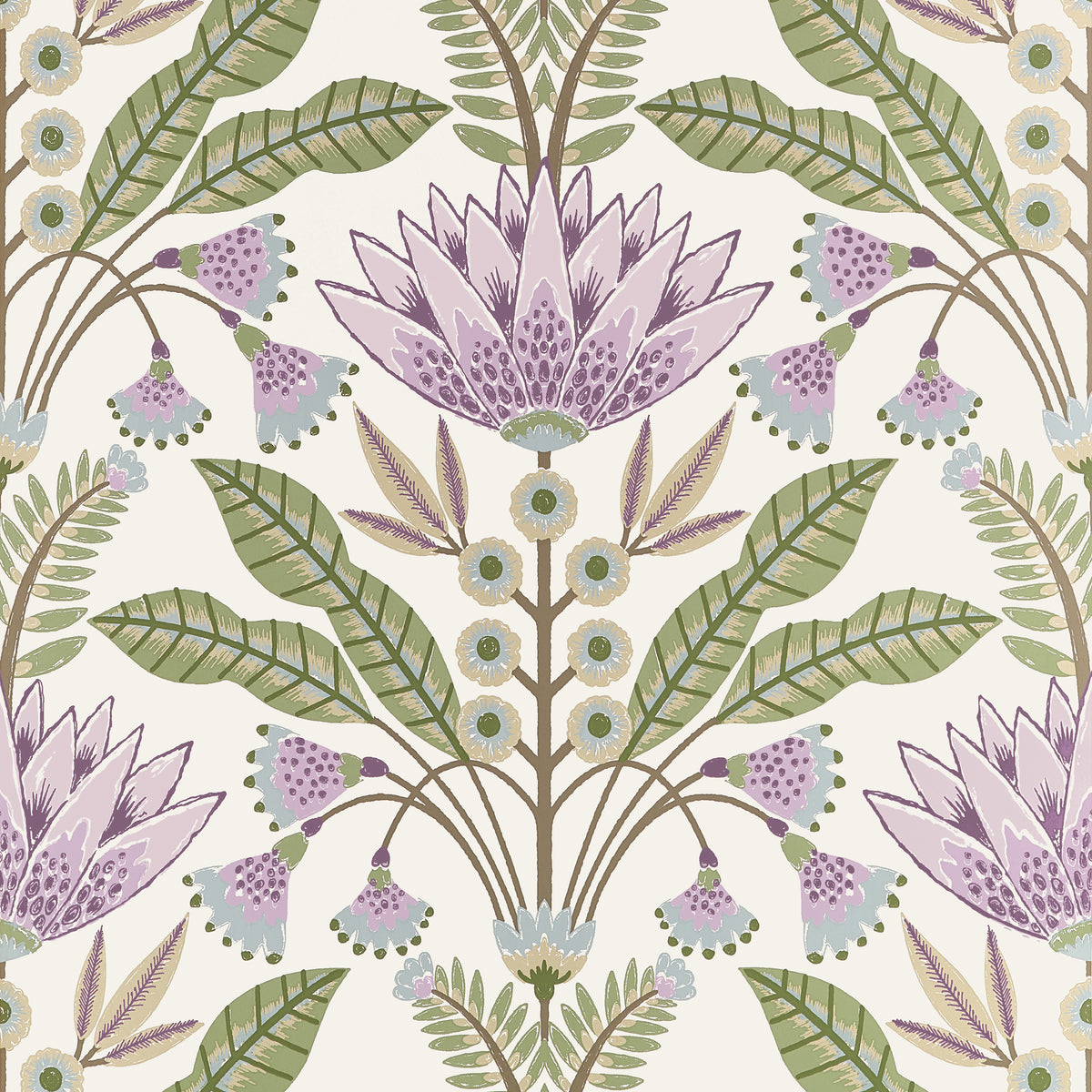 Thibaut - LOTUS Wallpaper - Fairhaven Collection