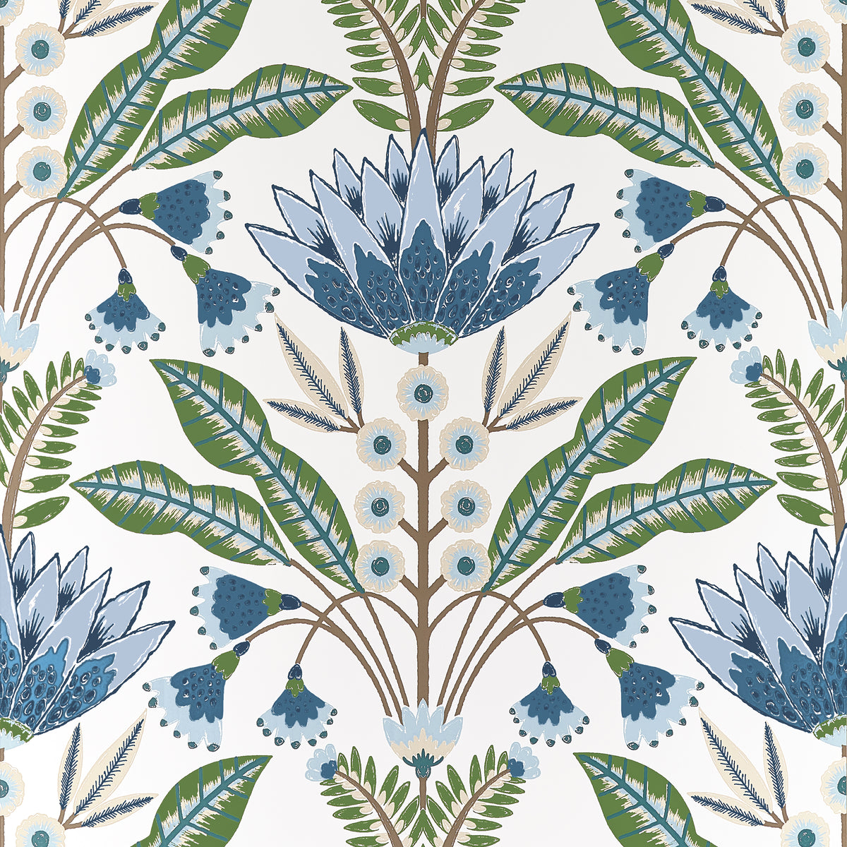 Thibaut - LOTUS Wallpaper - Fairhaven Collection