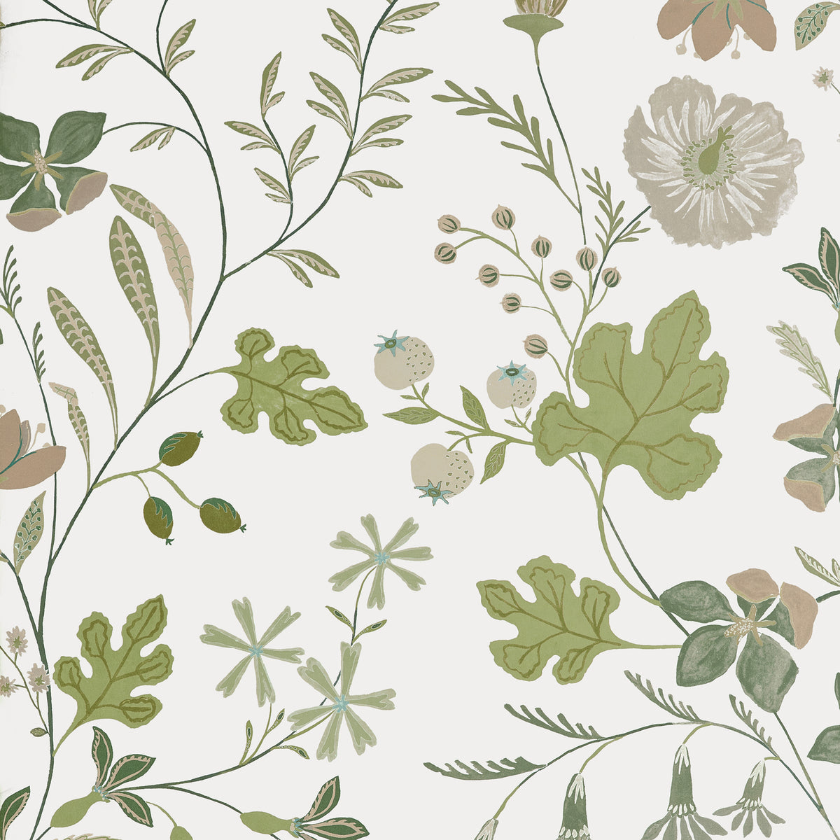 Thibaut - BLOOM Wallpaper - Fairhaven Collection