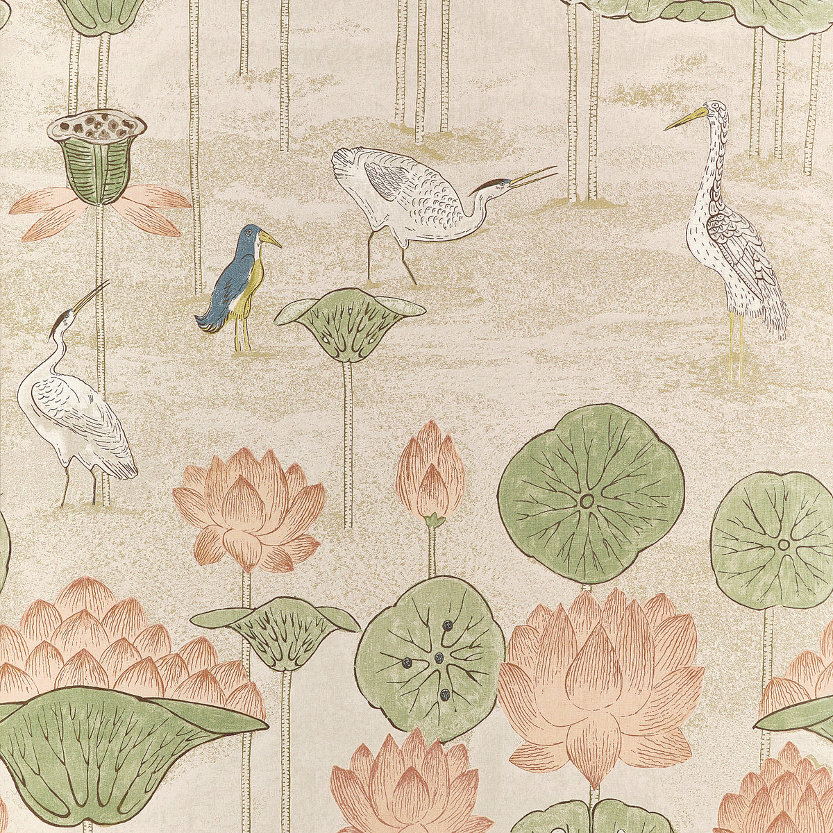 Thibaut - MALEA Wallpaper - Fairhaven Collection