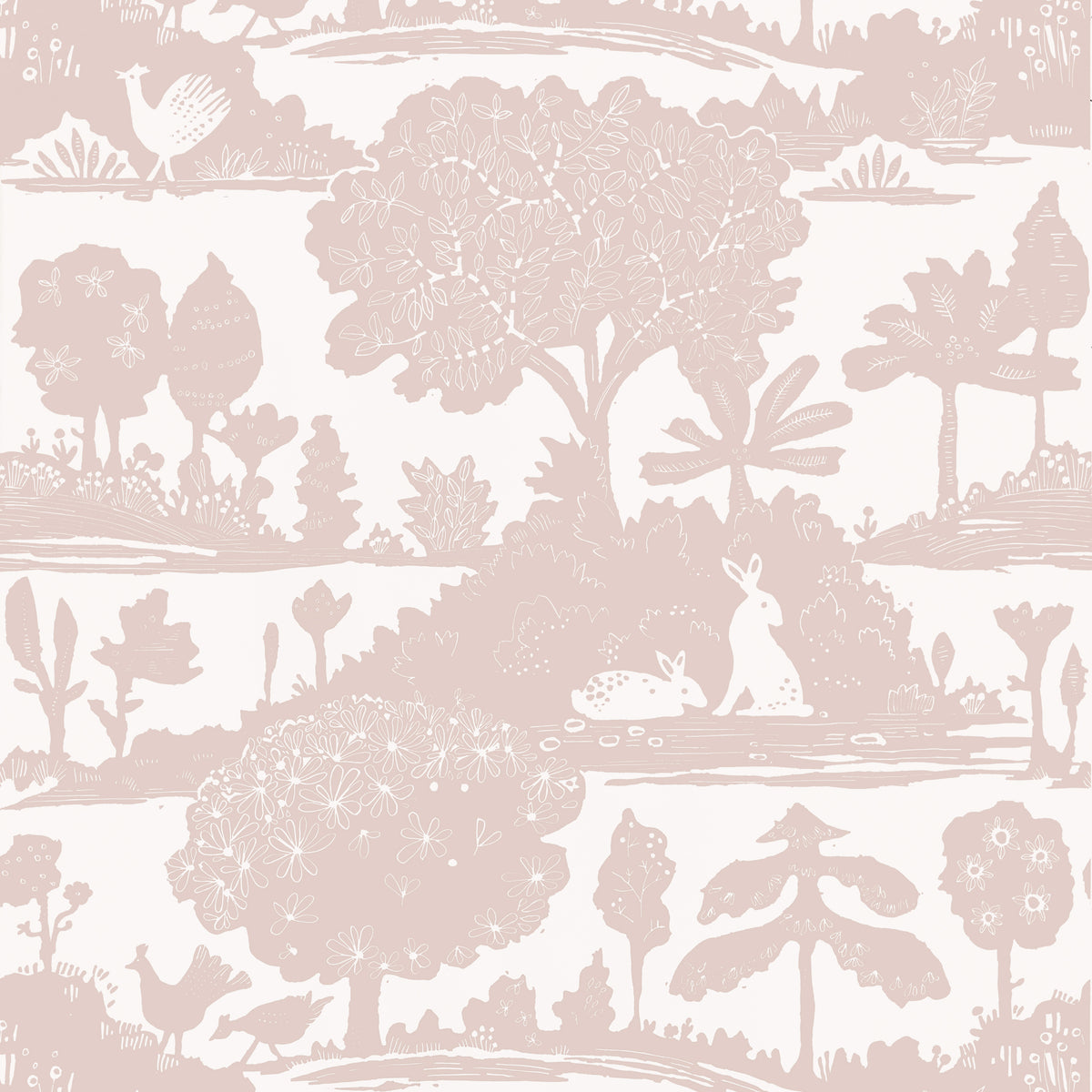 Thibaut - LA FORET Wallpaper - Fairhaven Collection