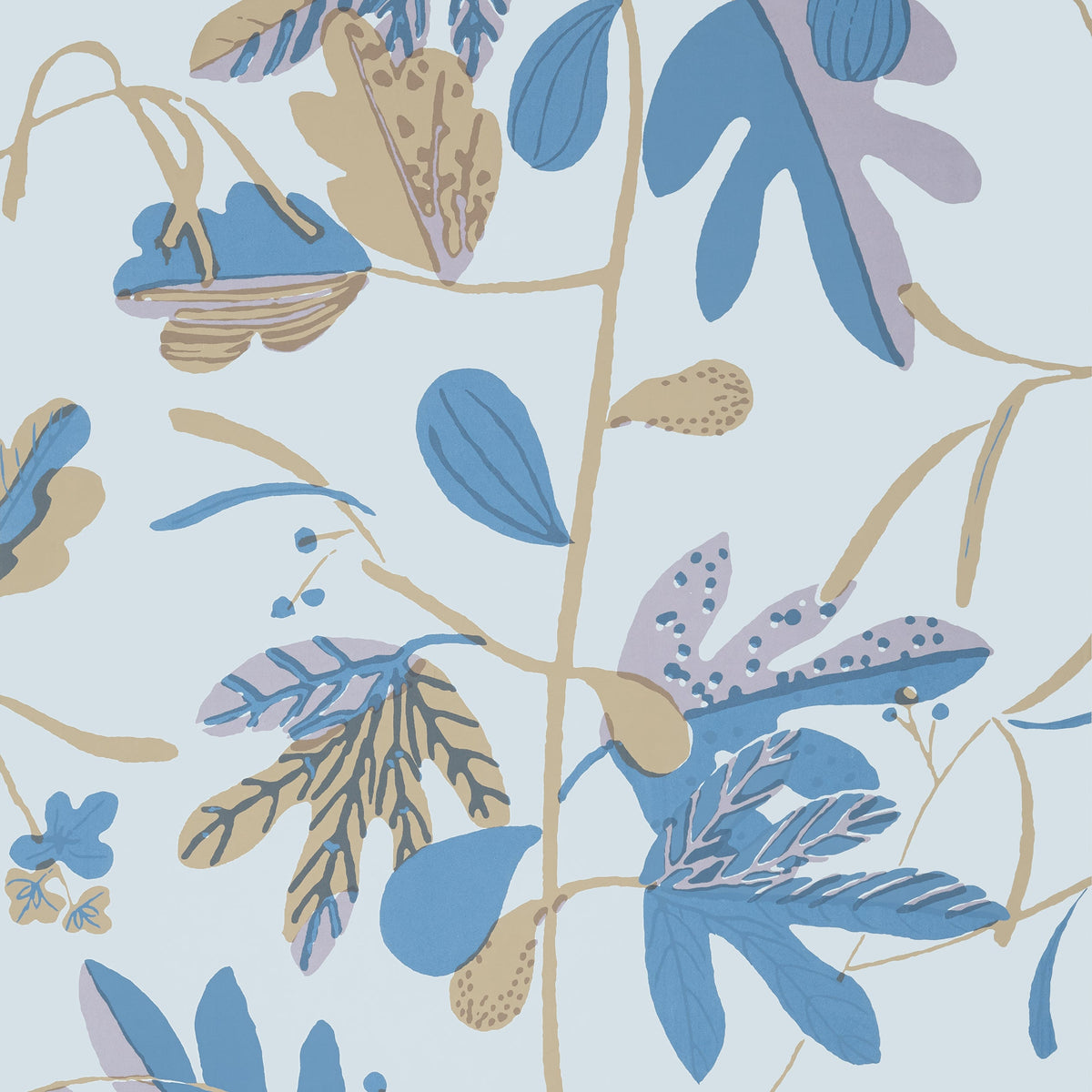 Thibaut - MATISSE LEAF Wallpaper - Kismet Collection