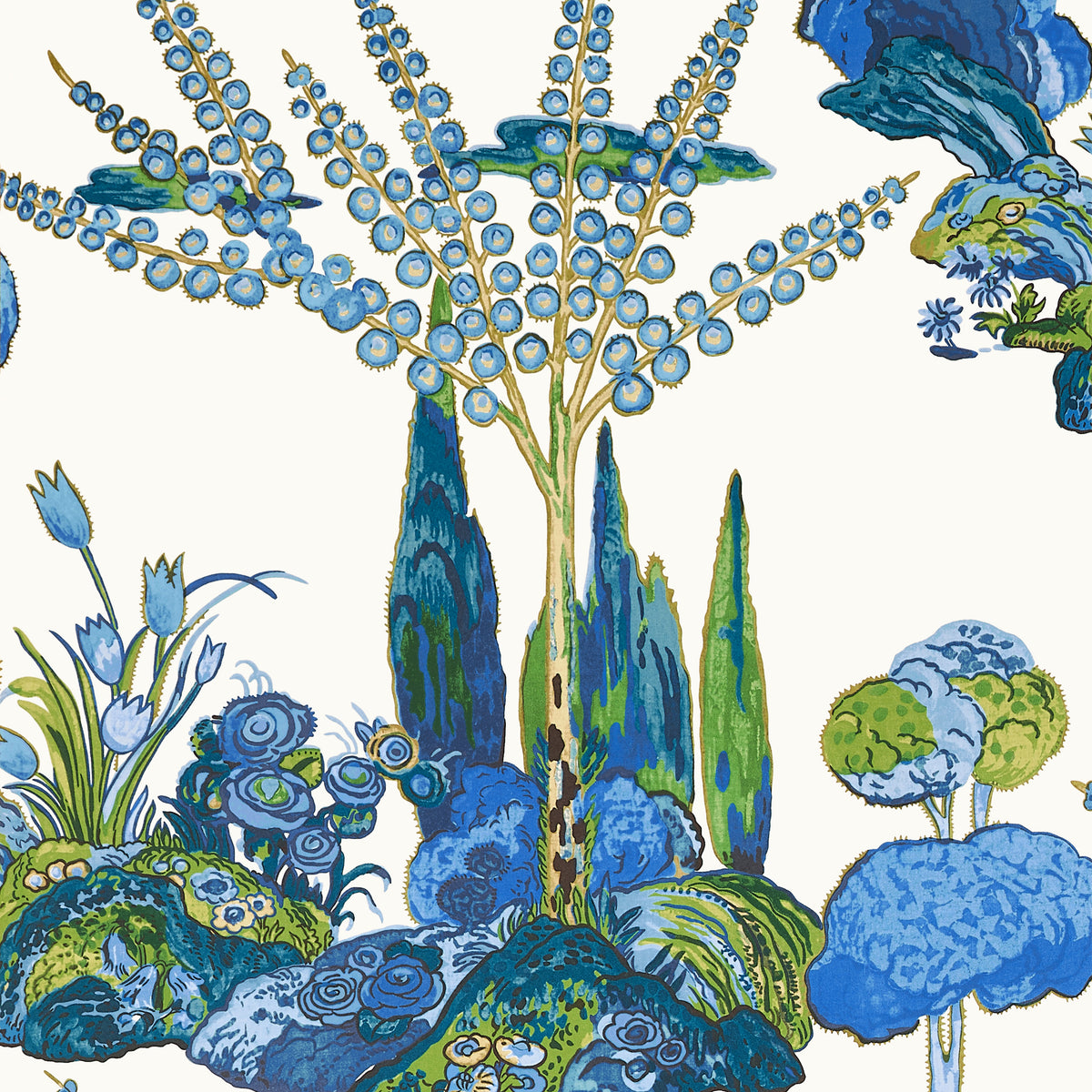 Thibaut - ORLEANS Wallpaper - Wanderlust Collection