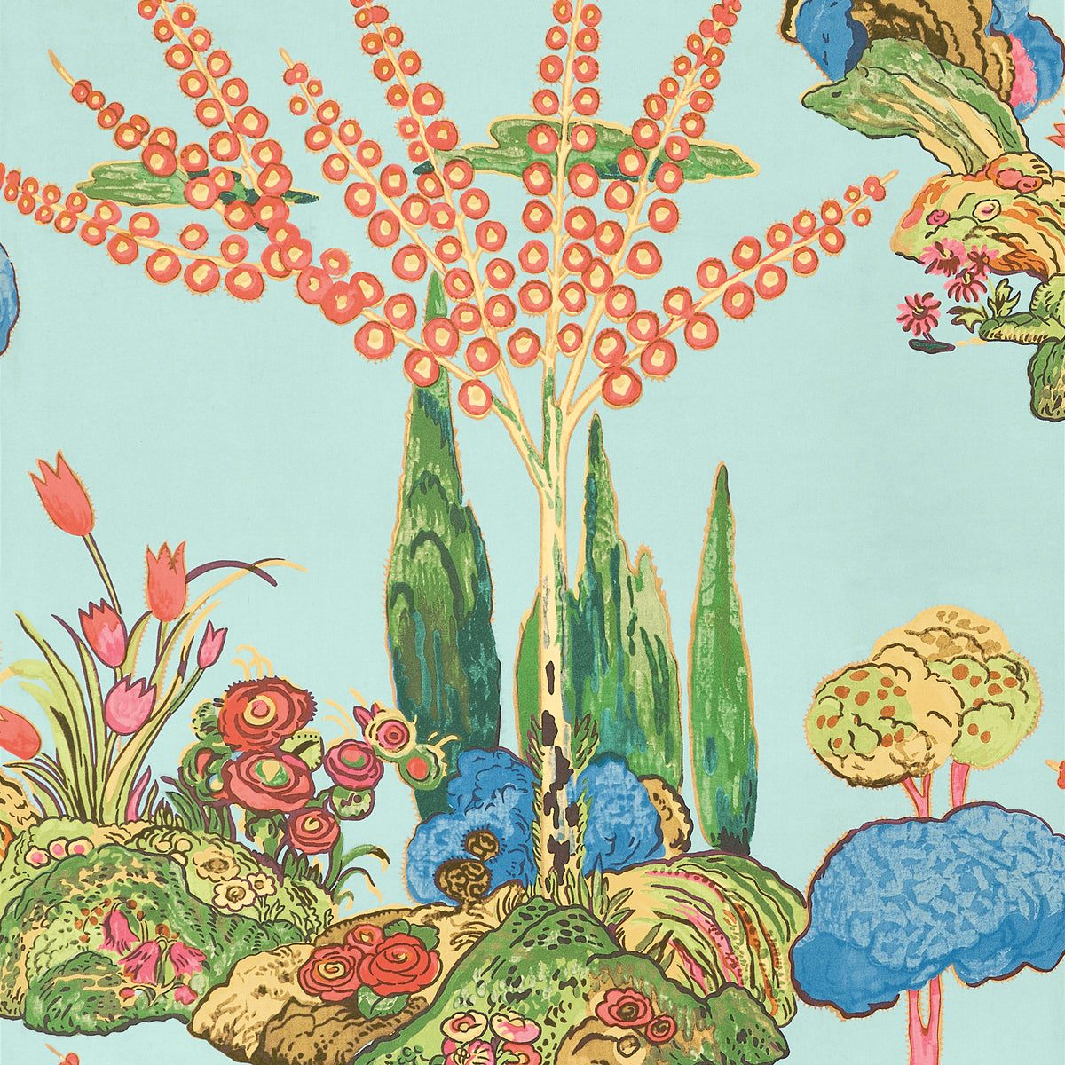 Thibaut - ORLEANS Wallpaper - Wanderlust Collection