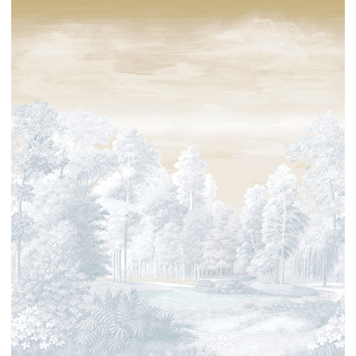 Thibaut - AUSTRIA MURAL Wallpaper - Mural Resource