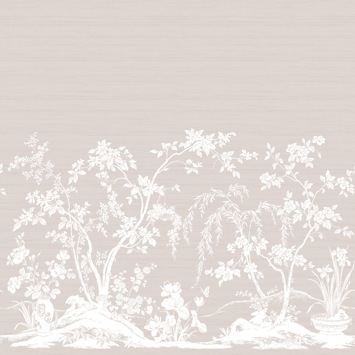 Thibaut - CHAUMONT MURAL Wallpaper - Mural Resource