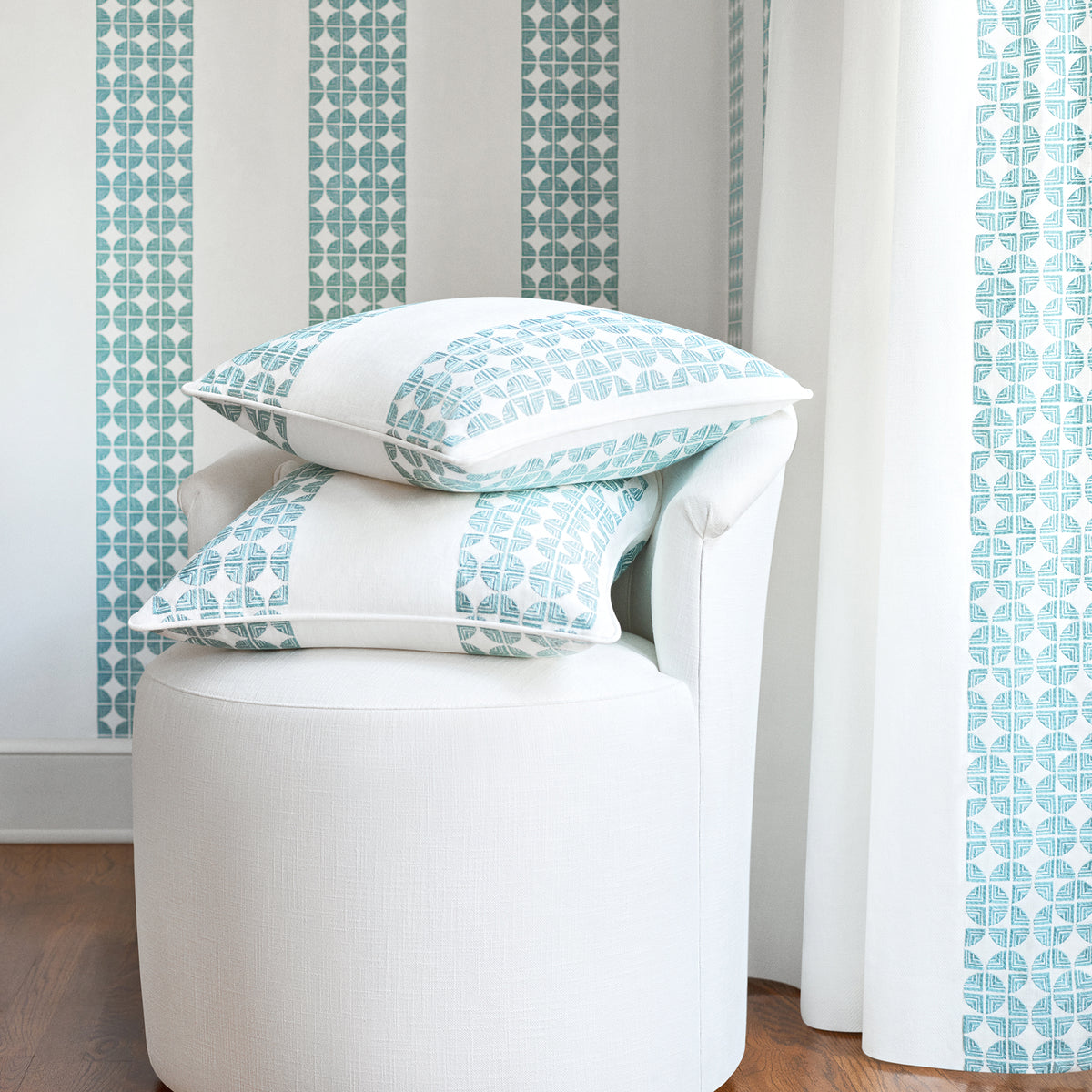 Anna French Fairmont Stripe wallpaper - Willow Tree collection