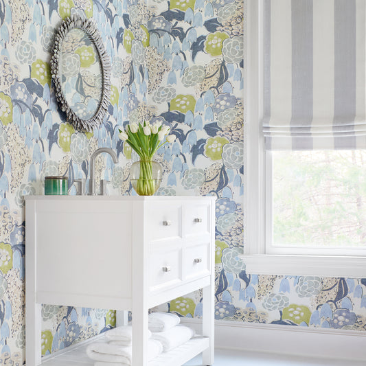 Anna French Laura wallpaper - Willow Tree collection room setting