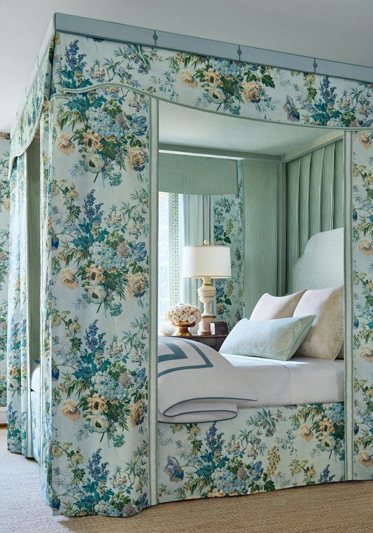 Anna French Garden Club wallpaper - Belvedere Collection