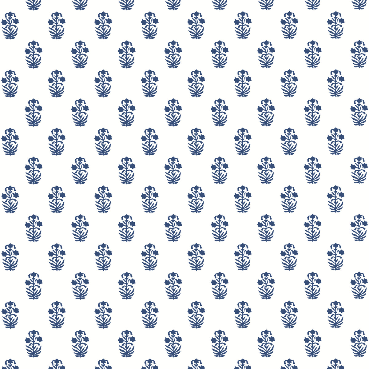 Thibaut CORWIN wallpaper, Navy on White
