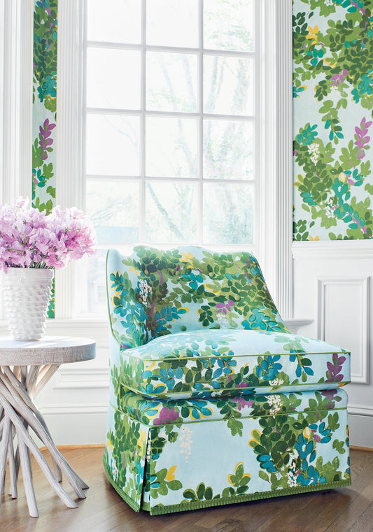 Thibaut Central Park wallpaper room scene