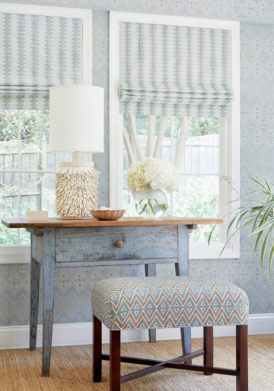 Mesa High Plains wallpaper Thibaut room scene